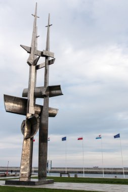 Gdynia kıyı şeridi konumlar