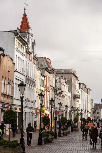 Wejherowo staré město v Polsku v regionu Pomořany — Stock fotografie