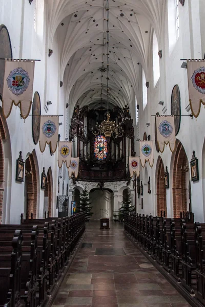 Oliwa Gdansk Igreja da Cidade Velha e parque — Fotografia de Stock