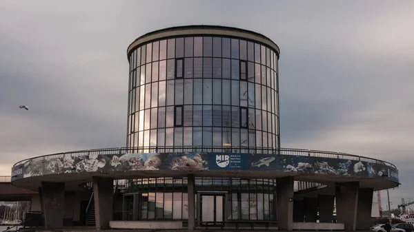 Gdynia kustlijn attracties Rechtenvrije Stockafbeeldingen