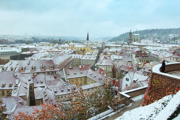 Inverno checo — Fotografia de Stock