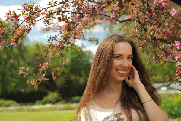 Sorriso rosa — Foto Stock