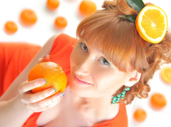 Bright orange — Stock Photo, Image