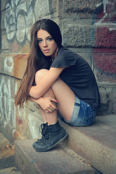 Adolescente menina — Fotografia de Stock