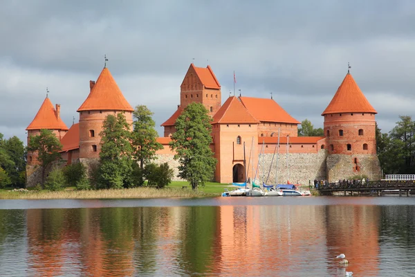 Castelo em lithuania — Fotografia de Stock