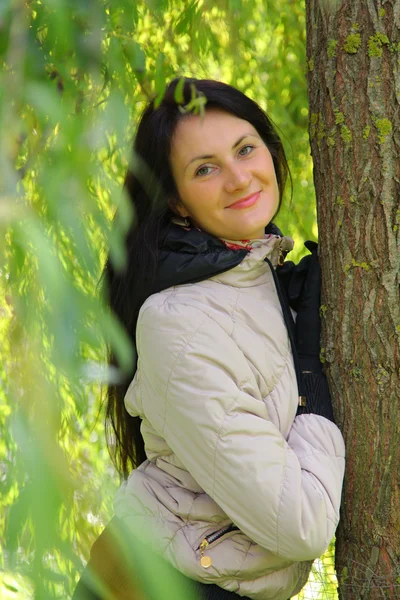 Green portrait — Stock Photo, Image