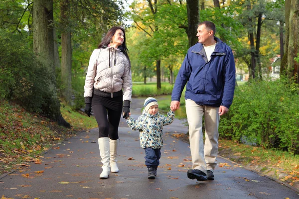 Herbstwanderung — Stockfoto