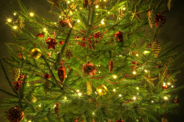 Rote Weihnachten — Stockfoto