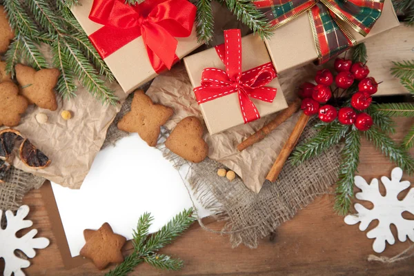 Postre de Navidad — Foto de Stock