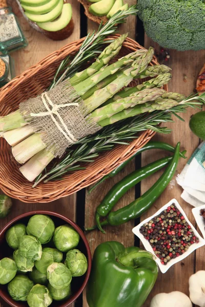 Espárragos verdes — Foto de Stock