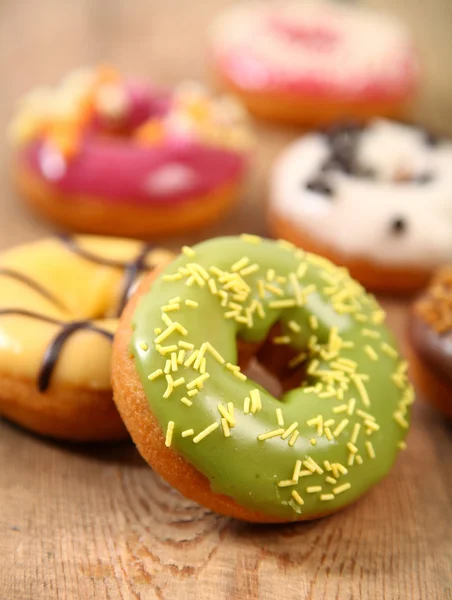 Donuts brilhantes — Fotografia de Stock