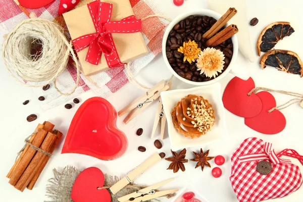 Valentine's composition — Stock Photo, Image