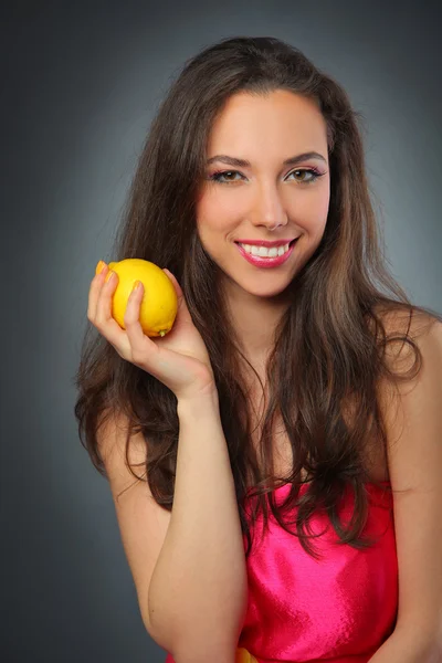 With lemon — Stock Photo, Image