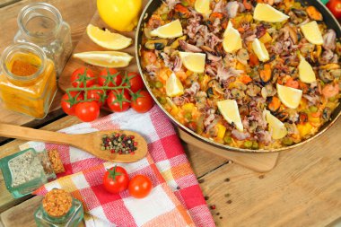 lezzetli paella