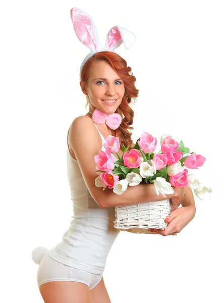 Attraktiva bunny — Stockfoto