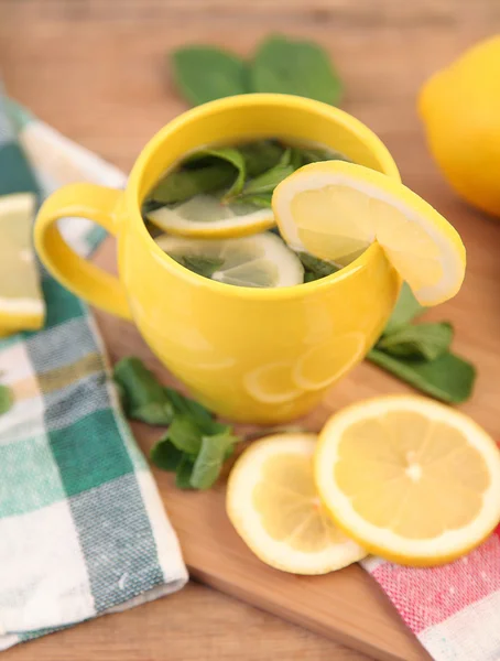 Tè con limone — Foto Stock