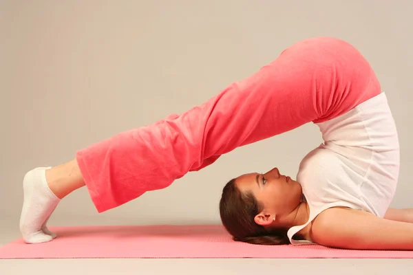 Yoga pose — Stockfoto