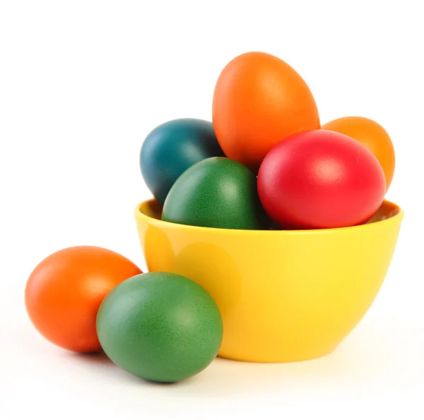 Bright eggs Stock Image