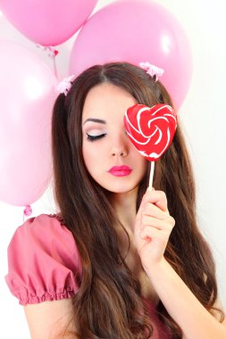 Kırmızı lolipop