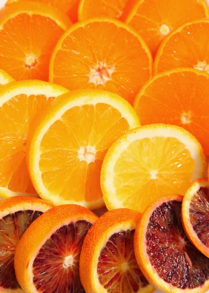 Naranjas jugosas dulces — Foto de Stock