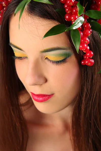 Světlý make-up — Stock fotografie