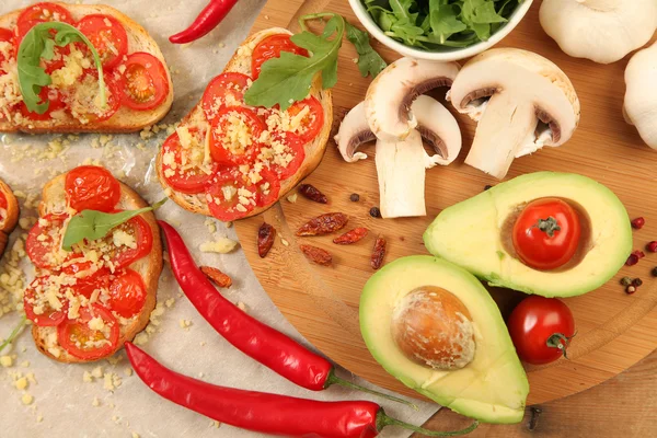 Vegetarian  sandwich — Stock Photo, Image