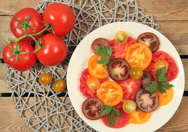 光沢のあるトマト — ストック写真