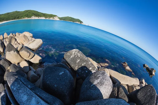 Zomer landschap van Zeekust. — Stockfoto