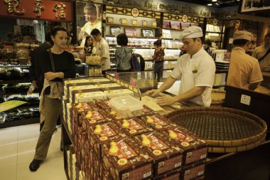 pudra şeker dükkanı Macau bisküvi üreten