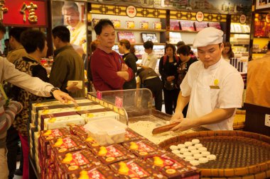 pudra şeker dükkanı Macau bisküvi üreten