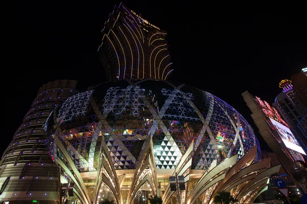 Казино Grand Lisboa в Макао — стоковое фото