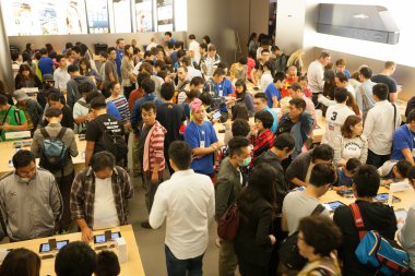 alıcı ve satıcı apple Store hong Kong.