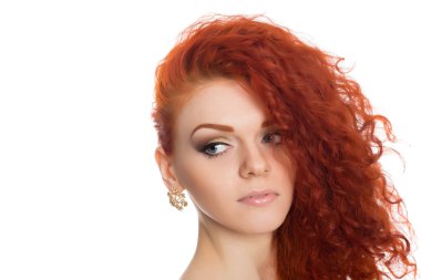 güzel genç kız uzağa arıyorsunuz