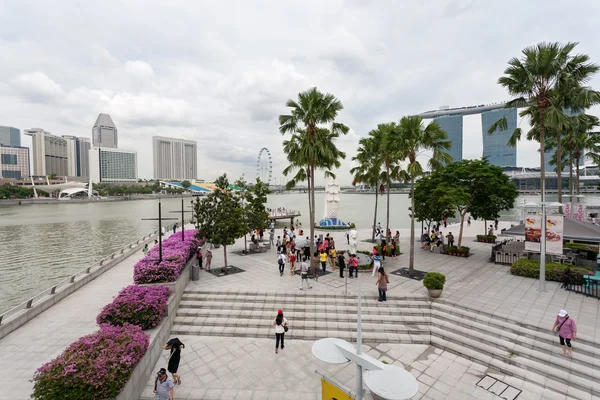 Paseo principal en el corazón de Singapur —  Fotos de Stock