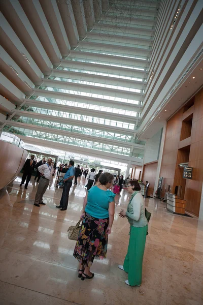 Hotel hall Marina Bay Sands — Stock Photo, Image