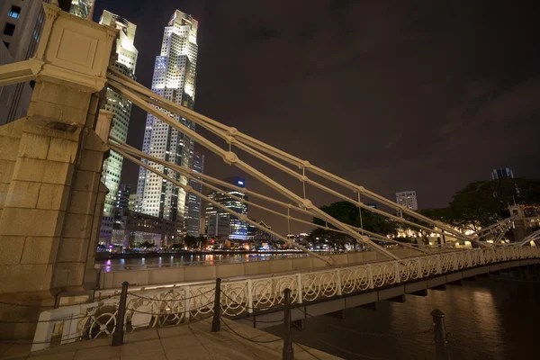 Кавенахский мост старейший в Сингапуре — стоковое фото