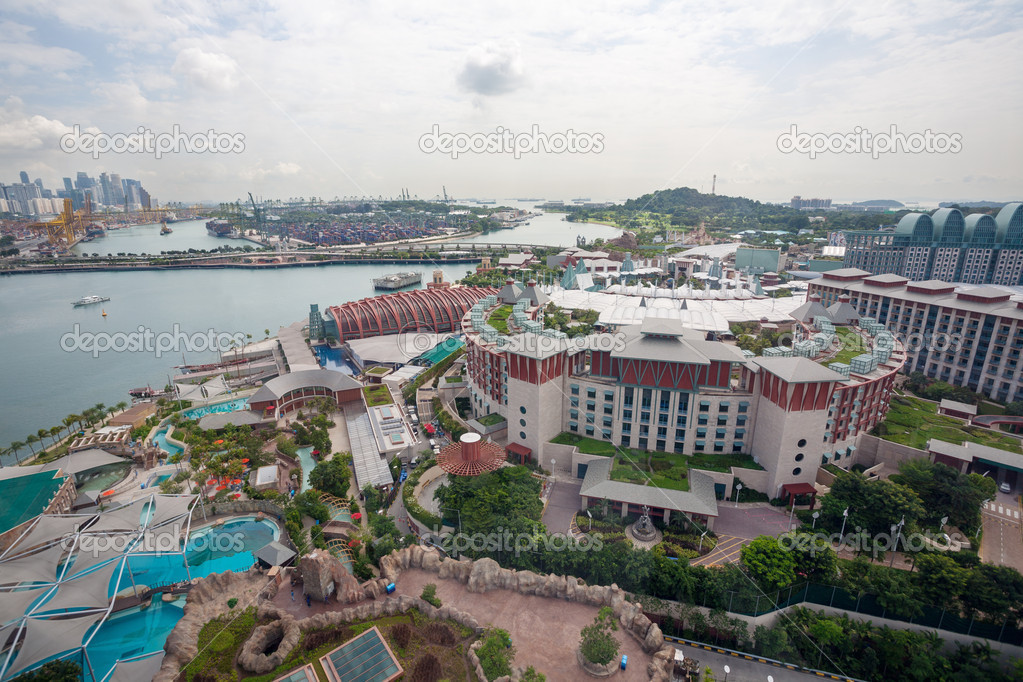 Sentosa island in Singapore