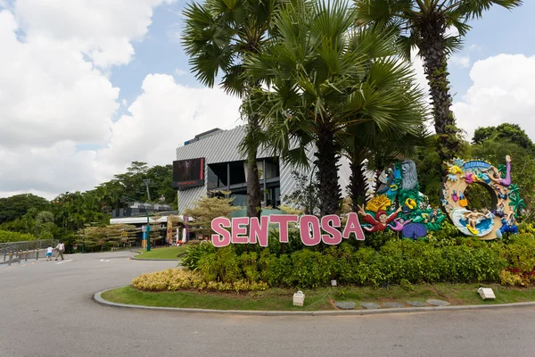 Sentosa eiland in Singapore — Stockfoto