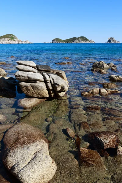 夏天的海洋海岸风景 — 图库照片