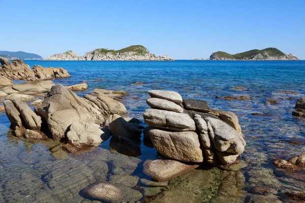 夏天的海洋海岸风景 — 图库照片