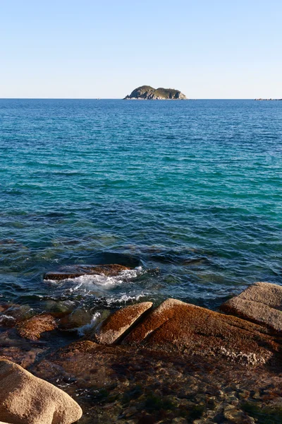 Paisaje de verano de costa marina —  Fotos de Stock