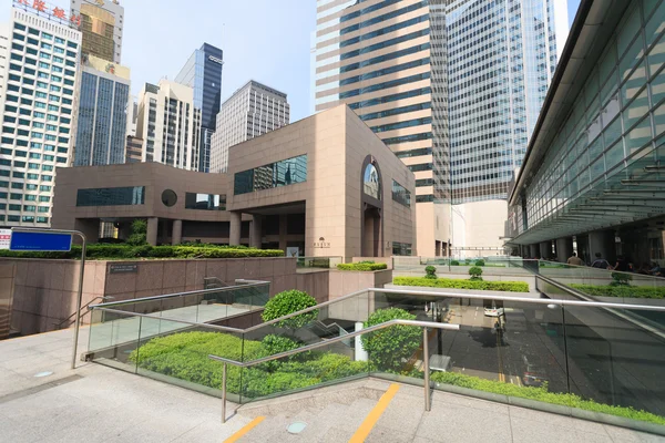 Bezirksaustauschplatz in Hongkong — Stockfoto