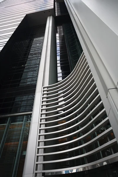 Fachada de um edifício moderno Hong Kong — Fotografia de Stock