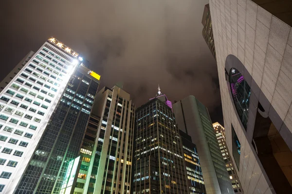 Ústřední je centrální obchodní čtvrti hong kong — Stock fotografie