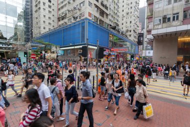 yayalar causeway Bay hong kong İlçe