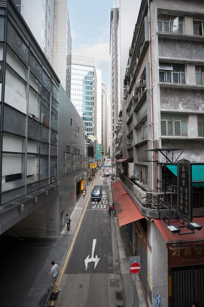 Rue étroite à Hong Kong — Photo