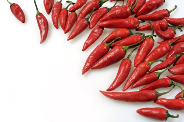 Kırmızı acı biber.