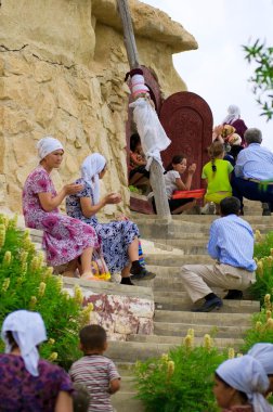 Казахстан. Паломники.