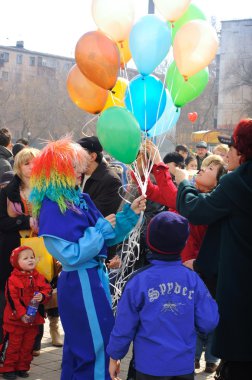 Праздник на улицах города. Наурыз.