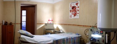 Интерьер салона красоты.